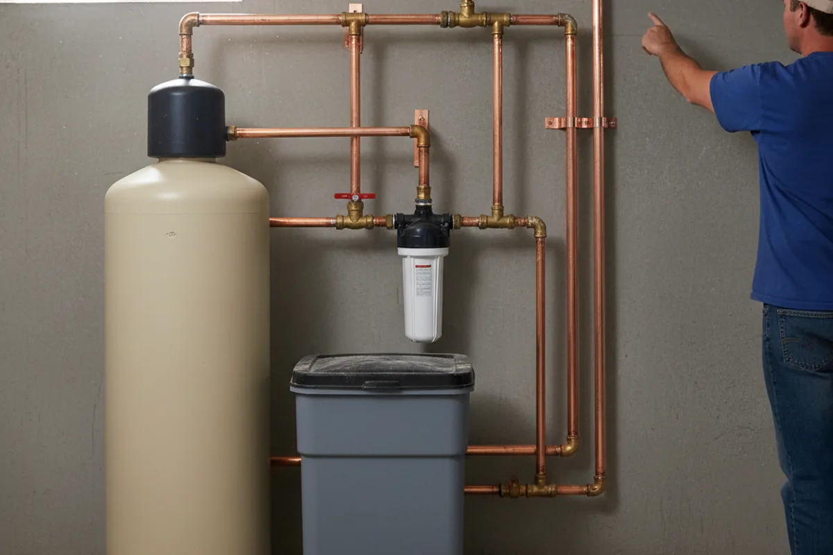 Whole-house water treatment system installed in Flushing